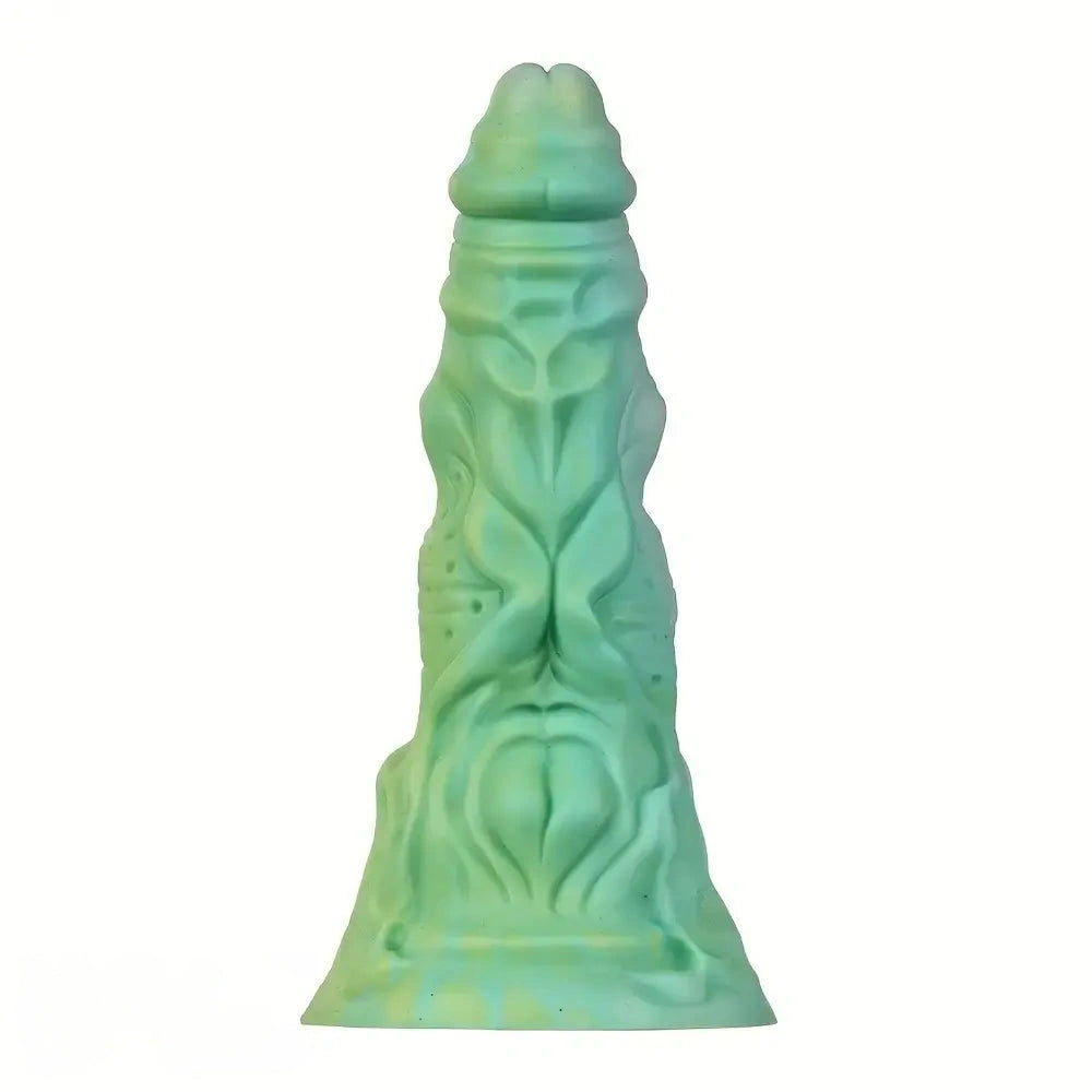 8.66in Dreamy Monster Creature Thick Alien Toy Suction Cup Silicone Dildo