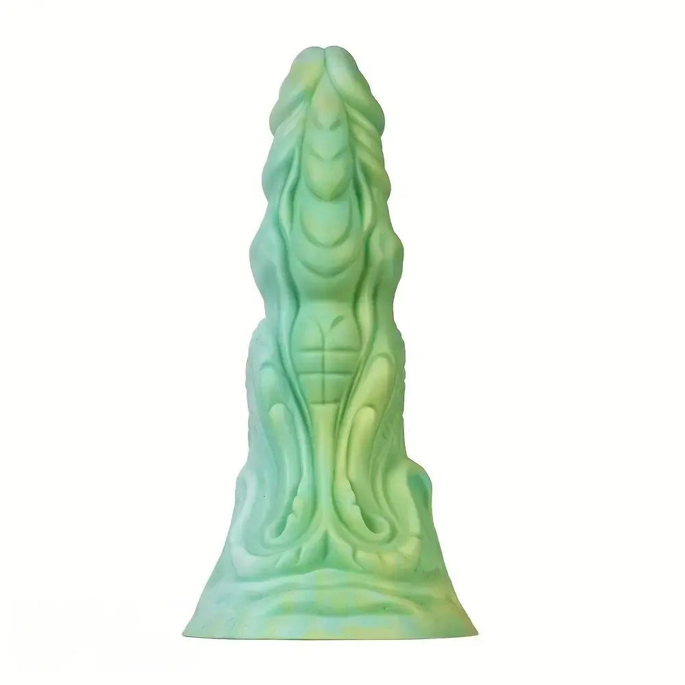 8.66in Dreamy Monster Creature Thick Alien Toy Suction Cup Silicone Dildo