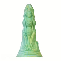8.66in Dreamy Monster Creature Thick Alien Toy Suction Cup Silicone Dildo