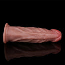 8.66in Egg Laying Real Fantasy Soft Silicone Dildo For Women Men Sex