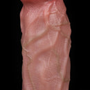 8.66in Egg Laying Real Fantasy Soft Silicone Dildo For Women Men Sex
