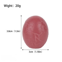 8.66in Egg Laying Real Fantasy Soft Silicone Dildo For Women Men Sex