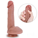 8.66in Erotic Dildo Sextoy For Women With Powerful Suction Cup