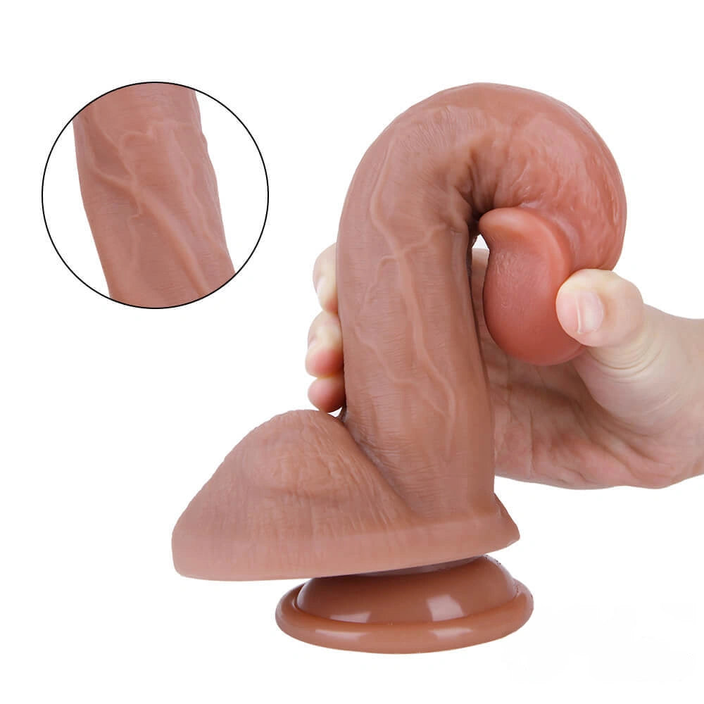 8.66in Erotic Dildo Sextoy For Women With Powerful Suction Cup
