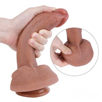 8.66in Erotic Dildo Sextoy For Women With Powerful Suction Cup