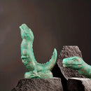 8.66in Fantasy Animal Dinosaur Monster Silicone Thick Soft Dildo For Women