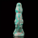 8.66in Fantasy Animal Dinosaur Monster Silicone Thick Soft Dildo For Women