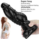 8.66in Fantasy Animal Snake Dildo Thick Penis Sex Toy For Love