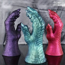 8.66in Fantasy Monster Hands Silicone Soft Dildo For Women G Spot Love