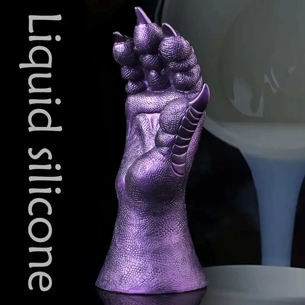 8.66in Fantasy Monster Hands Silicone Soft Dildo For Women G Spot Love
