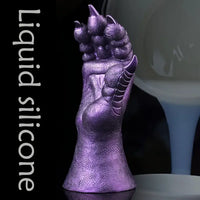 8.66in Fantasy Monster Hands Silicone Soft Dildo For Women G Spot Love