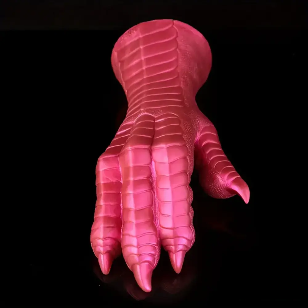 8.66in Fantasy Monster Hands Silicone Soft Dildo For Women G Spot Love