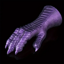 8.66in Fantasy Monster Hands Silicone Soft Dildo For Women G Spot Love