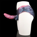 8.66in Fantasy Monster Hollow Dildo Harness Pants Strap on Big Dildo