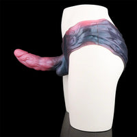 8.66in Fantasy Monster Hollow Dildo Harness Pants Strap on Big Dildo
