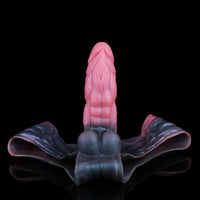 8.66in Fantasy Monster Hollow Dildo Harness Pants Strap on Big Dildo