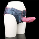 8.66in Fantasy Monster Hollow Dildo Harness Pants Strap on Big Dildo