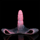 8.66in Fantasy Monster Hollow Dildo Harness Pants Strap on Big Dildo