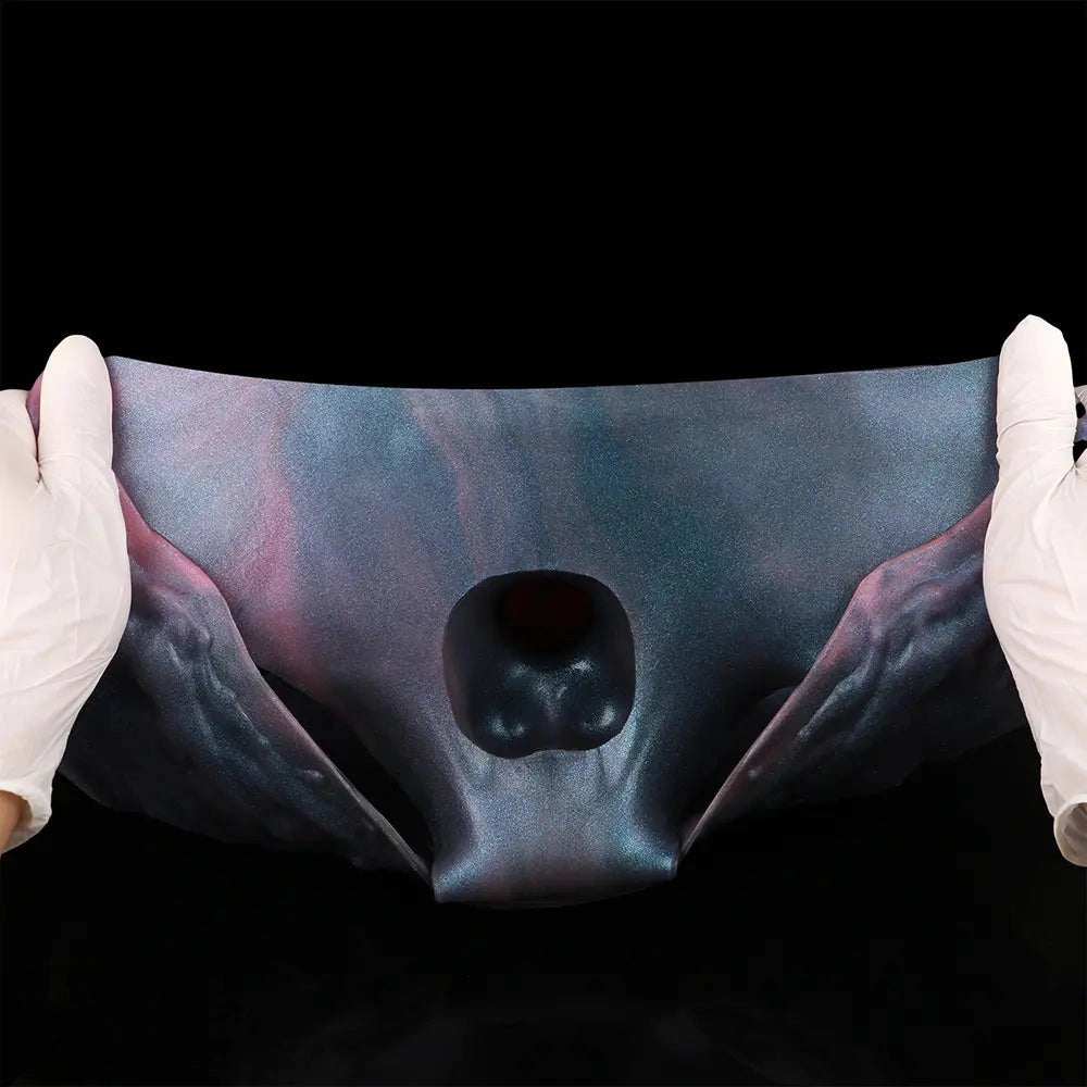 8.66in Fantasy Monster Hollow Dildo Harness Pants Strap on Big Dildo
