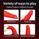 8.66in Fantasy Silicone Soft Big Dildo Female Soft Silicone Anal Plug Dildo