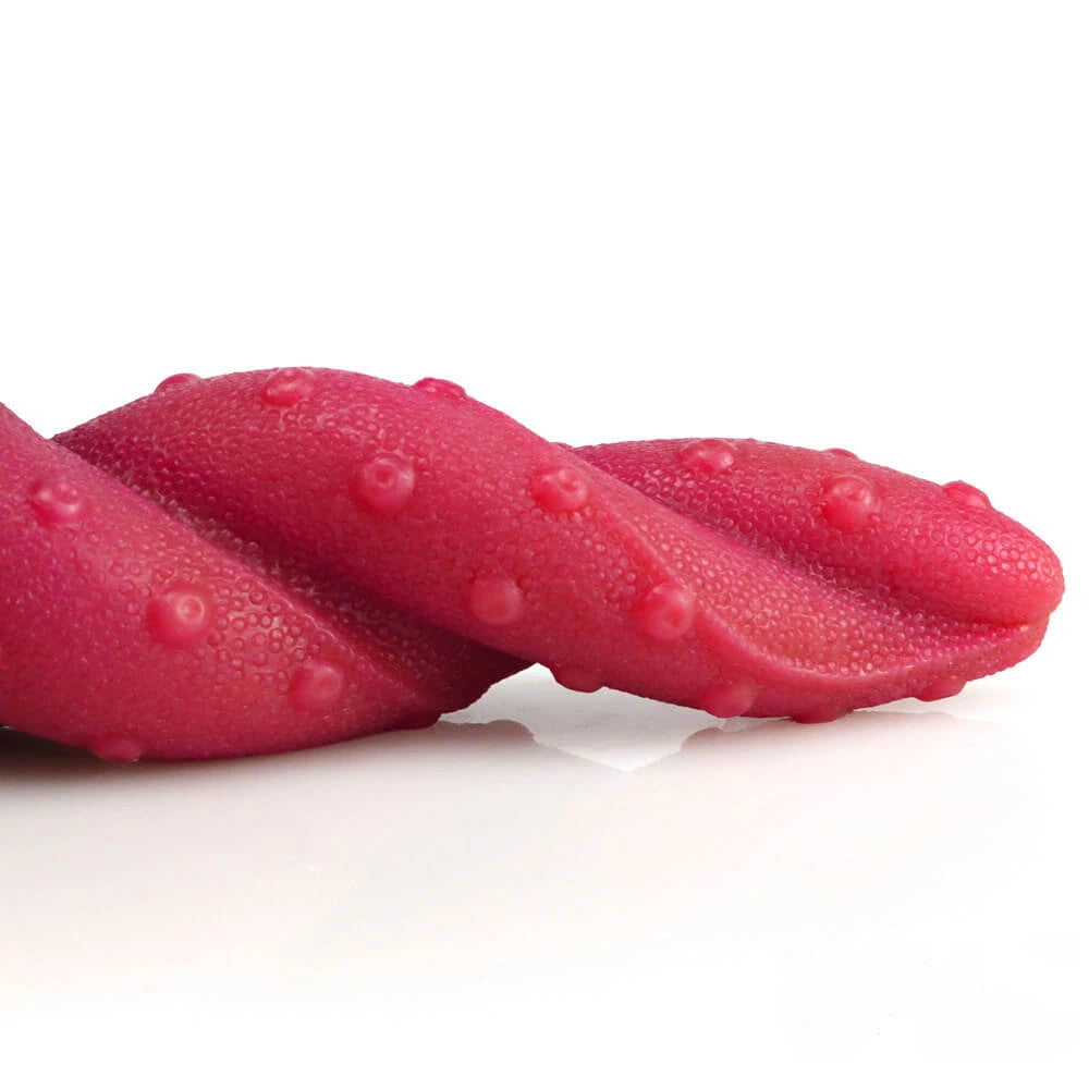 8.66in Fire Design Lifelike Dildo Soft Silicone Thick Adult Sex Toy