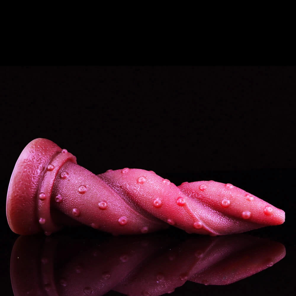 8.66in Fire Design Lifelike Dildo Soft Silicone Thick Adult Sex Toy