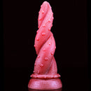 8.66in Fire Design Lifelike Dildo Soft Silicone Thick Adult Sex Toy