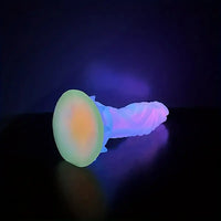 8.66in Glowing Dragon Silicone Monster Dildo For Women Thick Anal Toy