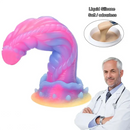 8.66in Glowing Dragon Silicone Monster Dildo For Women Thick Anal Toy