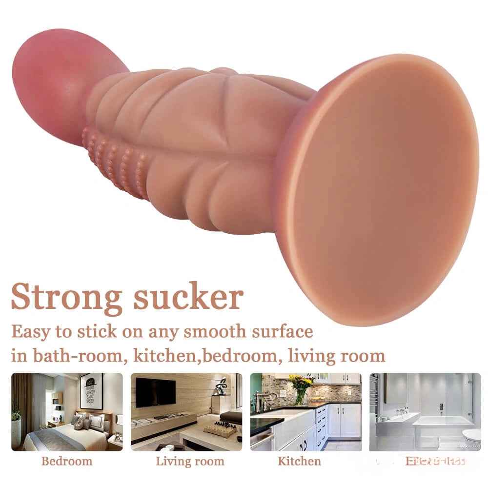 8.66in Grenade Design No Eggs Dildo SM Sex Toy