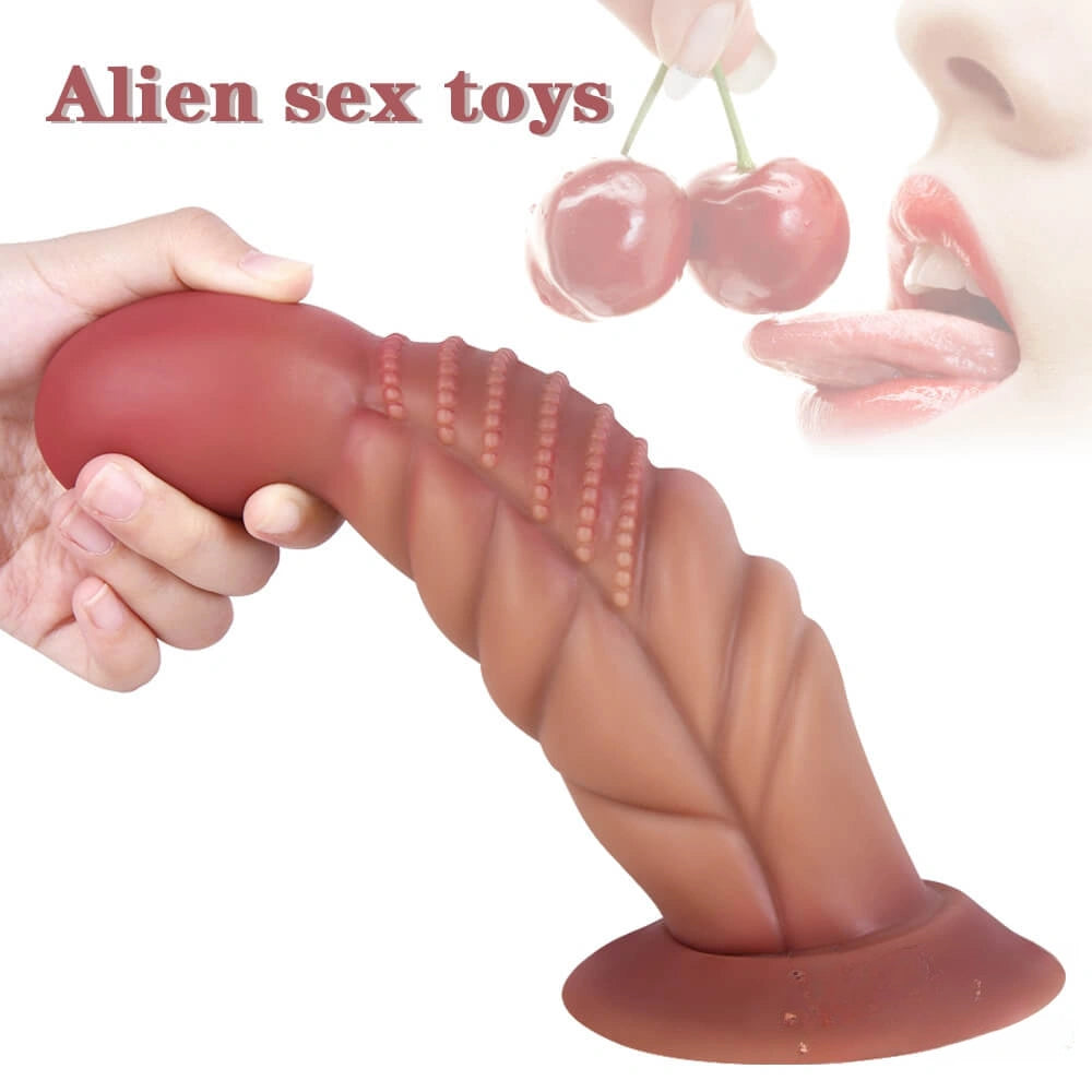 8.66in Grenade Design No Eggs Dildo SM Sex Toy