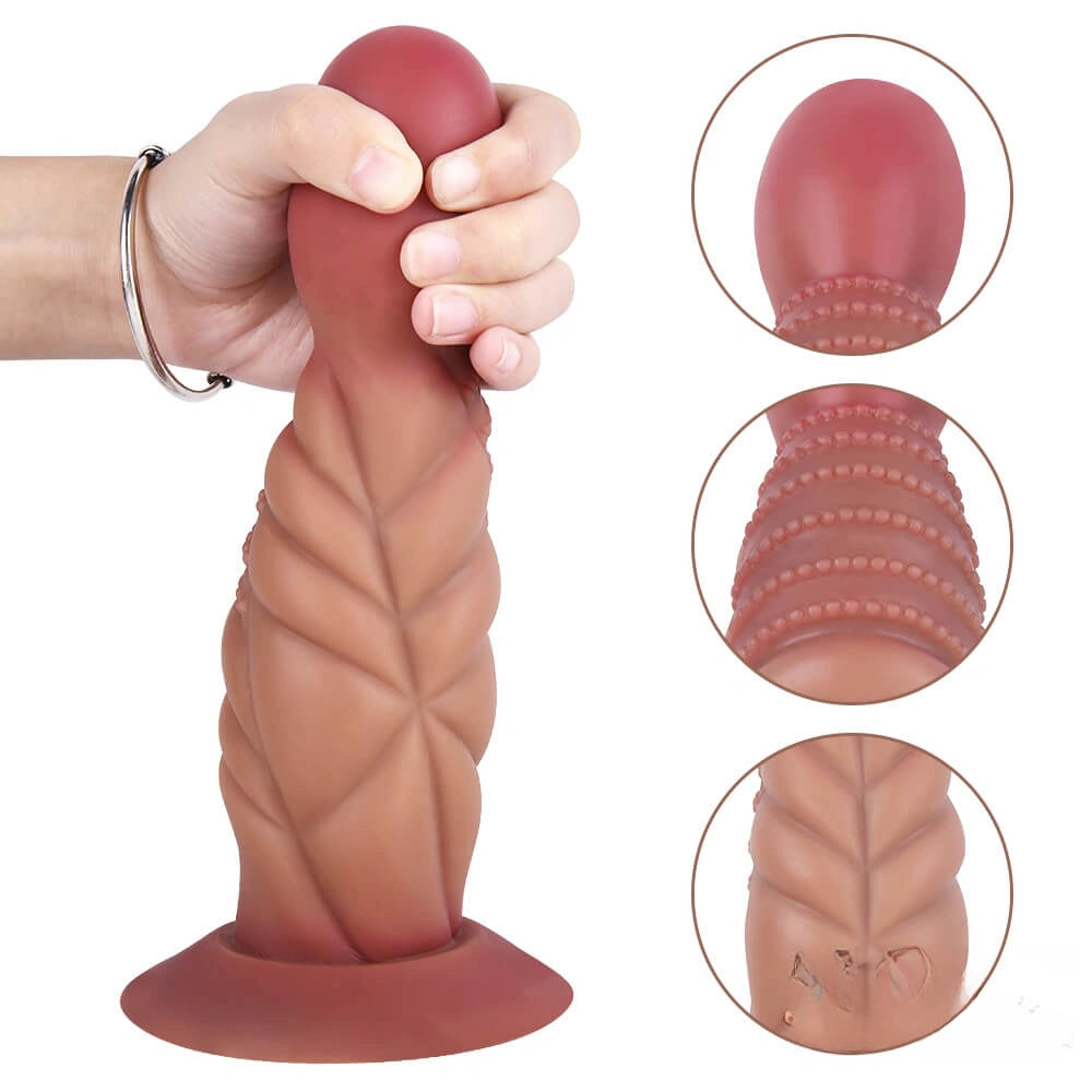 8.66in Grenade Design No Eggs Dildo SM Sex Toy