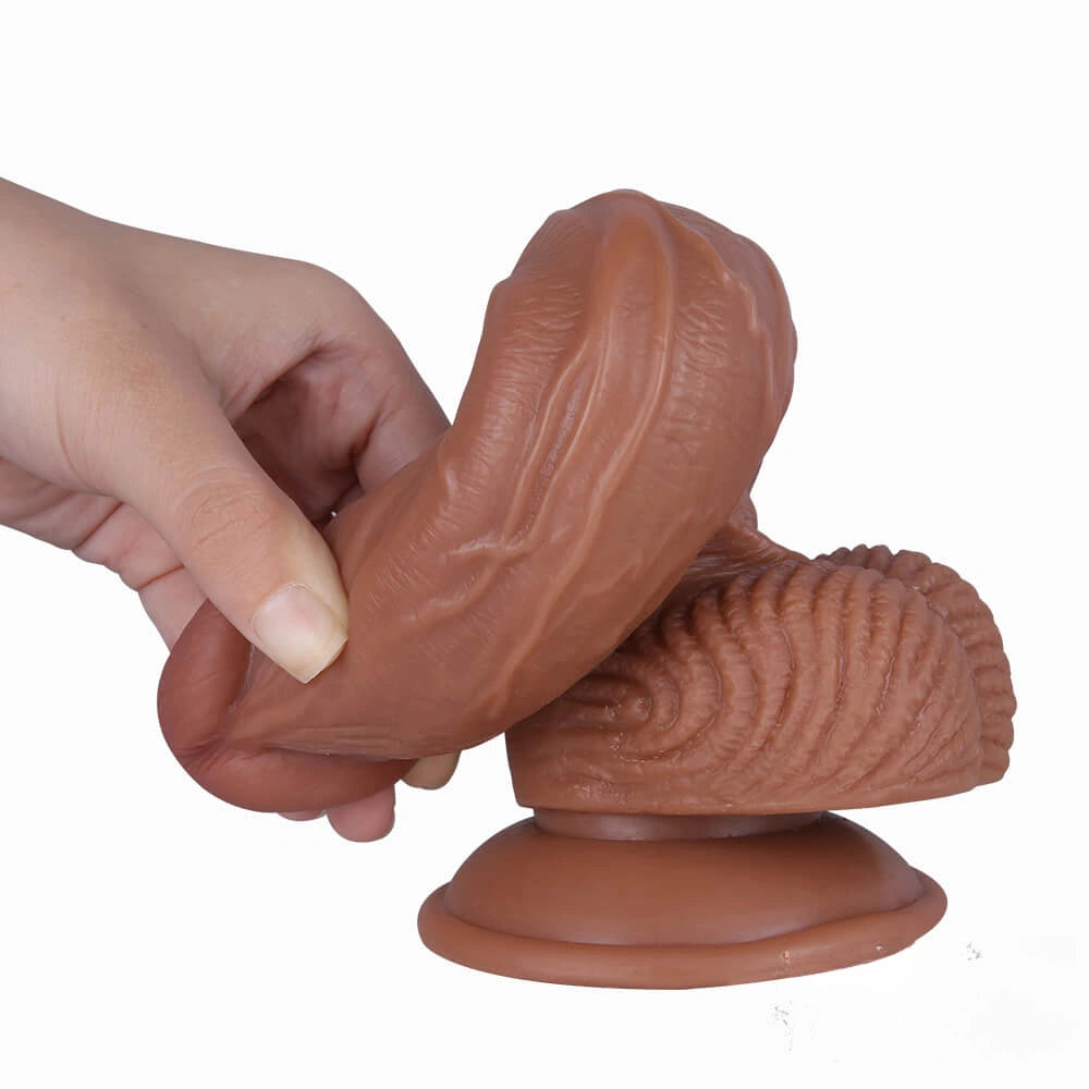 8.66in High Stretchy TPE Lifelike Dildo For Female Masturbation