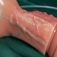 8.66in Inflatable Strap on Lifelike Big Dildo Soft Texture Smooth Dildo Toy