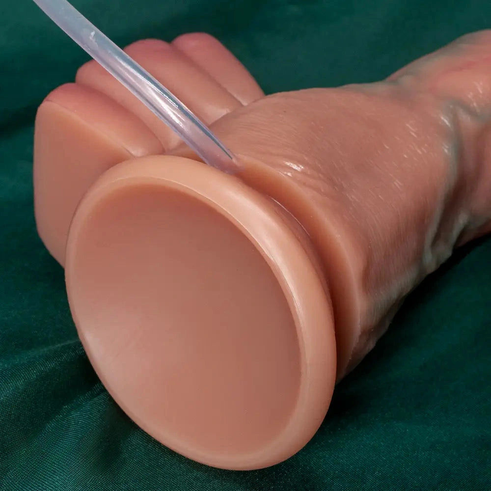 8.66in Inflatable Strap on Lifelike Big Dildo Soft Texture Smooth Dildo Toy