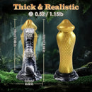 8.66in Kobra Monster Cock Adult Toy Snake Thick Anal Dildo For G-spot