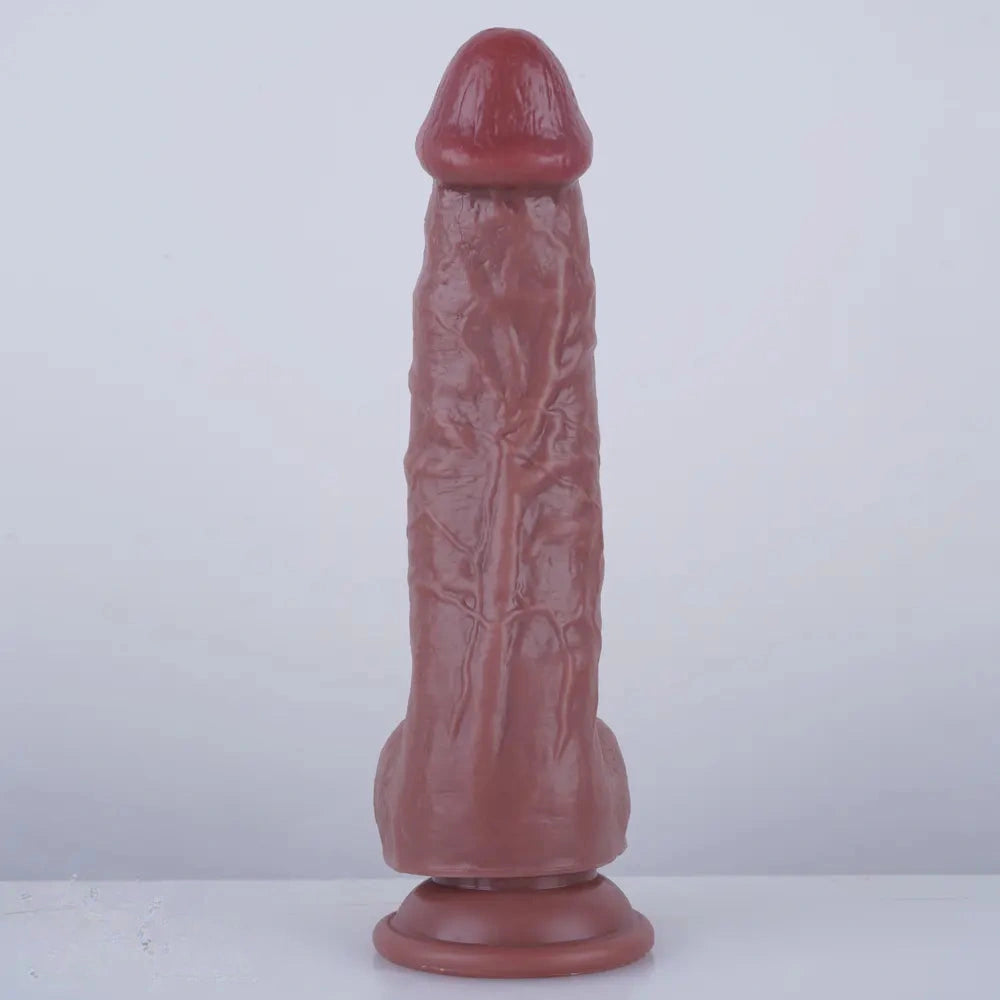 8.66in Lifelike Big Cock Dildo Anal Sex Toy For Women Vagina Masturbator