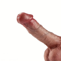 8.66in Lifelike Veins Skin Big G-Spot Stimulation Dildo For Hands-Free