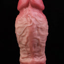 8.66in Liquid Big Lifelike Silicone Double Layer Realistic Cumming Dildo