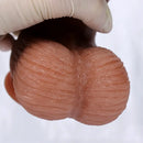8.66in Liquid Silicone Realistic Dual Density Dildo Soft Skin Feel Cock