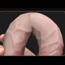 8.66in Liquid Silicone Soft Super Realistic Dildo For Women Big Penis