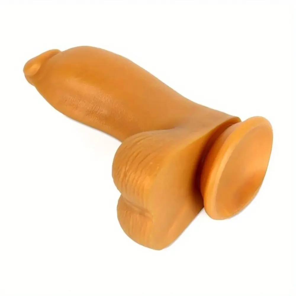 8.66in Liquid Silicone Thick Dildo Penis Soft SkinFriendly GSpot Giant Dildo
