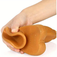 8.66in Liquid Silicone Thick Dildo Penis Soft SkinFriendly GSpot Giant Dildo
