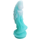 8.66in Luminous Soft Dragon Glowing Dildo Silicone Sex Toy For Women
