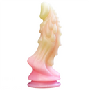 8.66in Luminous Soft Dragon Glowing Dildo Silicone Sex Toy For Women