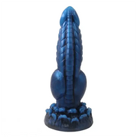 8.66in Monster Big Knot Wolf Dildo Silicone Soft Vagina Massager