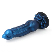 8.66in Monster Big Knot Wolf Dildo Silicone Soft Vagina Massager