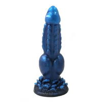 8.66in Monster Big Knot Wolf Dildo Silicone Soft Vagina Massager