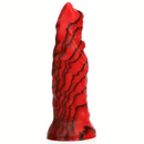 8.66in Monster Cat Ears Silicone Animal Big Soft Anal Fantasy Dildo