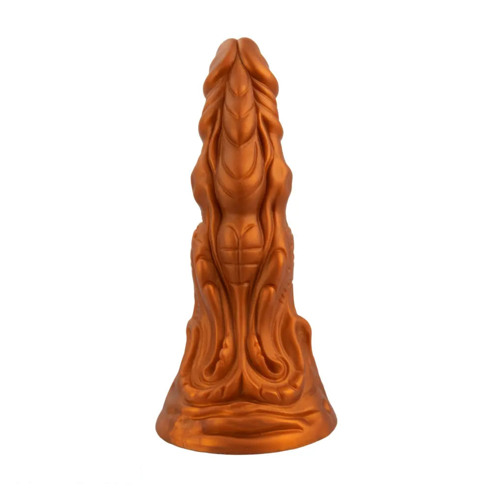 8.66in Monster Fantasy Big Dildo Anal Plug Cock Love Training Fun Sex Toy